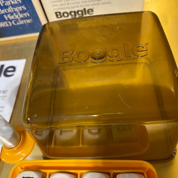 PARKER BROTHERS VTG 1976 BOGGLE FUN HIDDEN WORD COLLECTIBLE GAME COMPLETE - Picture 6 of 13